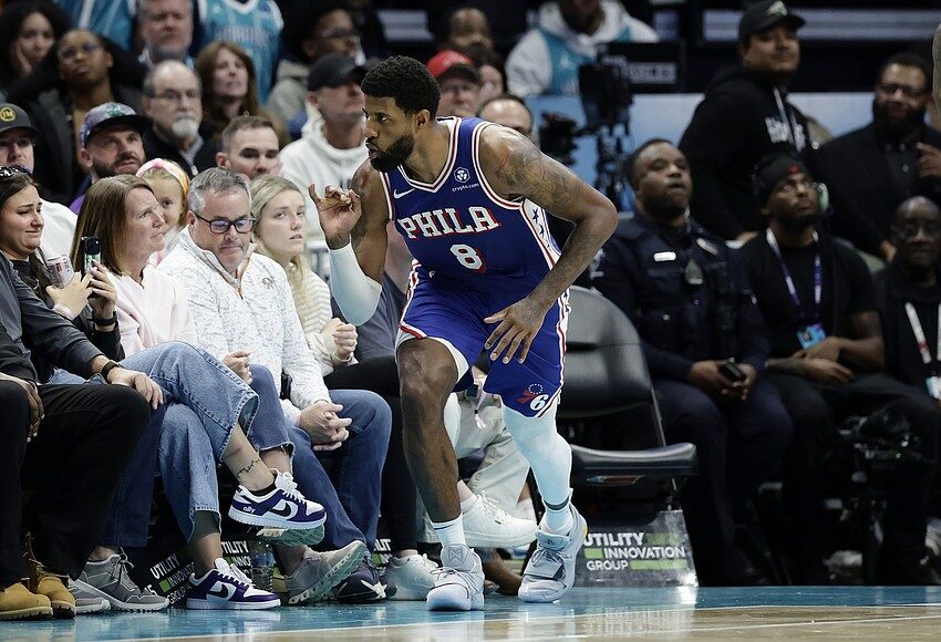 Band back together: Embiid, Maxey, George sting Hornets in statement comeback
